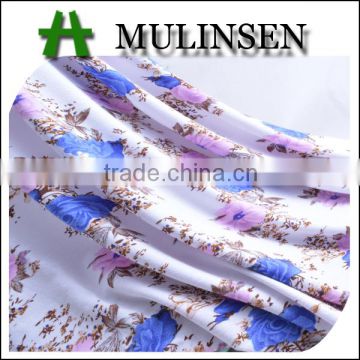 Mulinsen knitting printed 95% rayon 5%spandex fabric