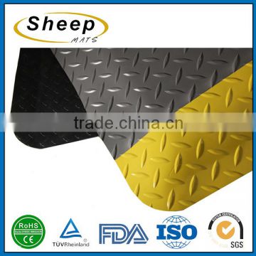 New style industrial naturally water-resistant anti slip shock absorption mat