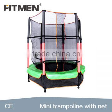 Kids mini safety net trampoline