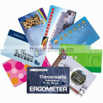 Numerous Optional PVC card