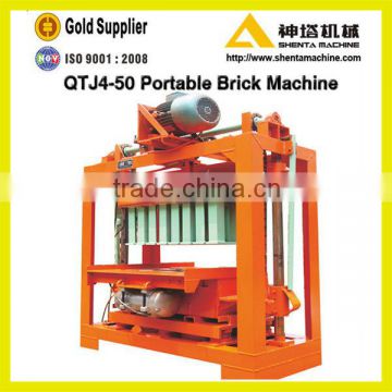 SHENTA QTJ4-50 manual concrete block making machine
