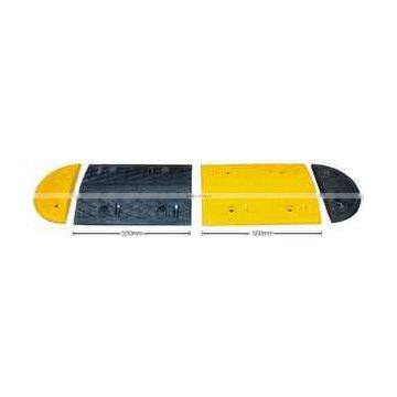 hot sale Durable reflective 1 meter rubber speed hump