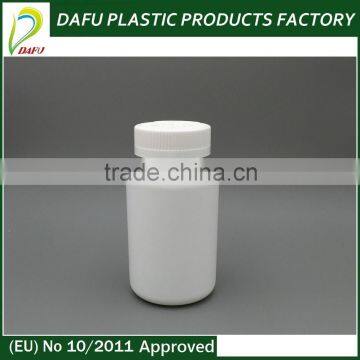 2016 Fashion custom pharmaceutical 250ml solid pill plastic bottle