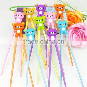 Wholesale Custom Reusable Kids Silicone Training Chopsticks