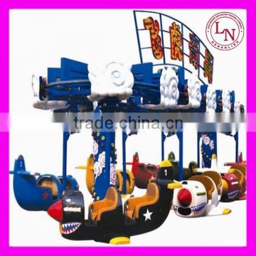 Carnival amusement rides flying tiger