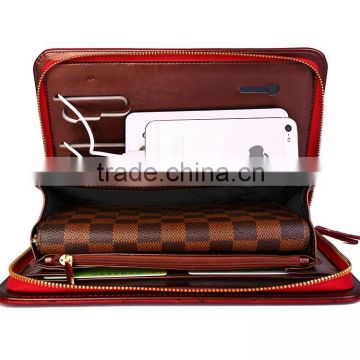 Leather Handbag Factory with Power Bank