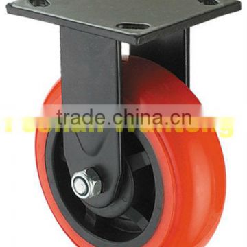 Heavy Duty Korean Polyurethane Wheel Fixed Industry