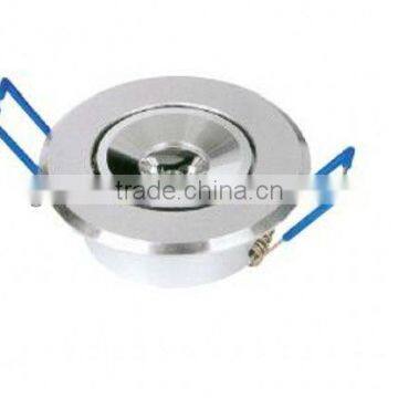 1W/3W LED Ceiling Down Light CE Epistar Chip 110-240V White Warm White