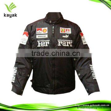 Customized made unique safety motorcycle jackets for men