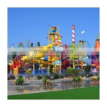 Amusement Park Equipment big water slide For Kids And Adults