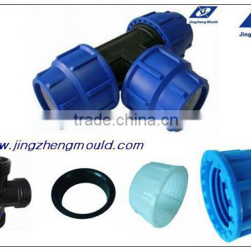 PP plastic injection pipe molding with 20-110mm