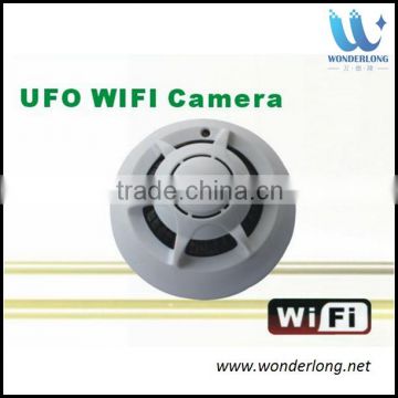 Wifi P2P Smoke Detector Spy Hidden Camera Mini Camcorder DVR wifi camera