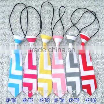 Hot sale latest design handsome cotton tie for kids