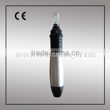 beauty derma roller, electric derma roller,Derma Pen with 12 needle cartridge derma roller portable beauty equipment with CE