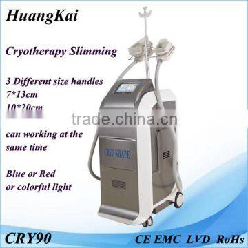 best hot 3 Handles Cryo Cryotherapy Vacuum instrument for sale