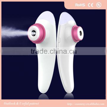 plasma beauty Mist Spray facial steamer with magnifying lamp with 12ML Water Volume