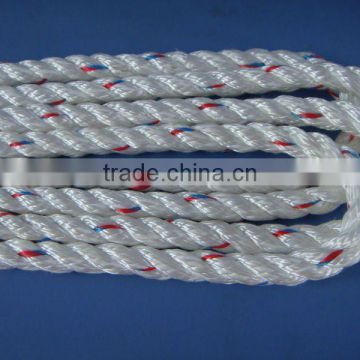 polyester + polyester yarn mixed rope with color spot