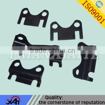 auto fittings carbon steel stamping parts push rod guide plate