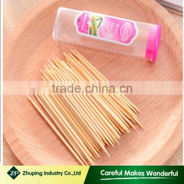 ZHUPING best selling bamboo toothpick for dubai market cheapest wooden toothpic