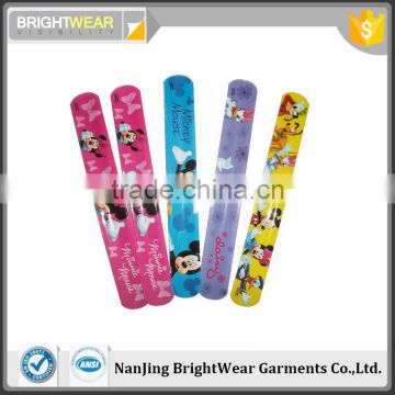 Hot Selling design Custom printed slap band bracelet