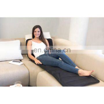 Hot selling full body electric health folding buttocks massage mattress for drivers