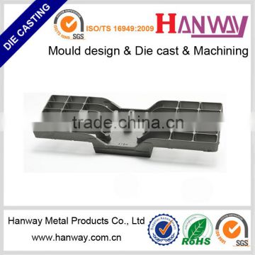 Factory OEM service aluminum die casting sandblast aluminum cnc machining led light heat sink