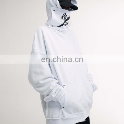Wholesale new fashion oversize print custom logo design clothing winter hoodie for men