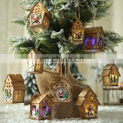 Top Rated Light Brown Room Sustainable New Year Fancy Tree Indoor Wood Christmas House Decor