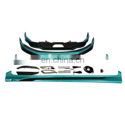 High Quality Car Body Kit Auto Front Rear Bumper Lip Side Skirts For Toyota CHR 2019