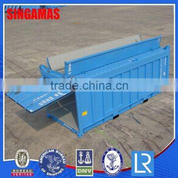 20ft Open Top Dry Special Container