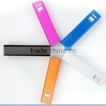 Manufacturer Hot mobile phone portable charger 2600mah power bank