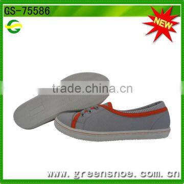 PU upper,TPR outsole flat shoes for ladies