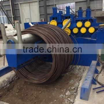 machine paying off the wire rod with a big diameter