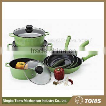 New design 9PCS non-stick cookware set