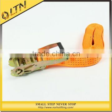 High Quality Ratchet Tie Down polyester rachet straps&Double J hook