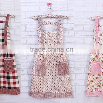 2015 Factory wholesale fashion cheap cotton apron