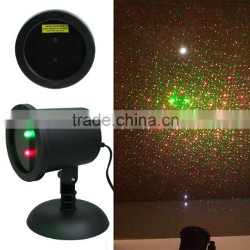 Waterproof Red & Green Laser Landscape Projector Light for Garden tree outdoor Wall Decoration and Christmas Holiday