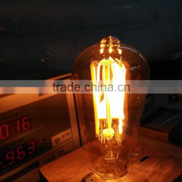 new arrval CE LED bulb 6W non-dimmable LED filament bulb made in China high quality led globe bulb