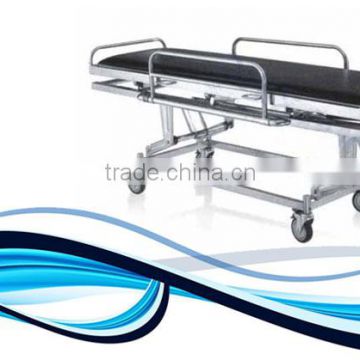 Stainless steel hospital medical patient stretcher