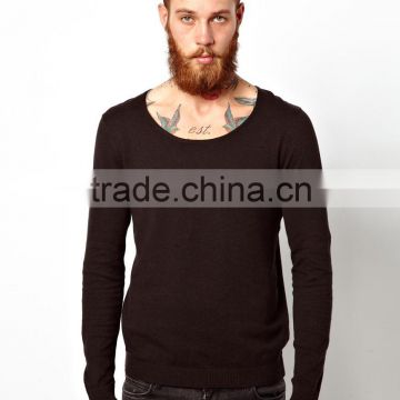100% pure cotton Fine lightweight knit ribbed cuffs and waistband, Scoop neck regular fit Jumper