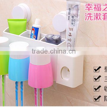 Hang wall wash gargle suit, dust suction cup toothbrush rack, hanging wall toothbrush box, gargle toothbrush