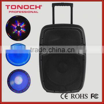 8 INCH professional outdoor stage pa speaker with rechargeable battery