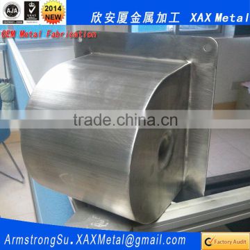 XAX42RH OEM ODM custom nickel plating stainless steel recessed Toilet Roll Holder