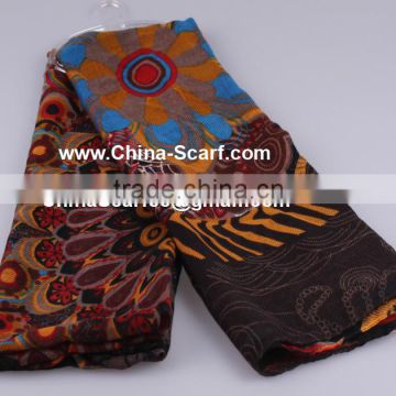 Wholesale silk viscose scarf