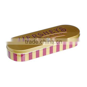 rectangular tin box customized by customer with factory price