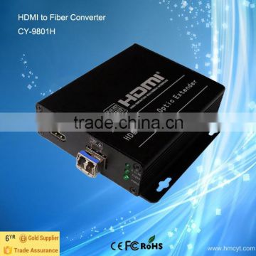 HDMI to fiber converter, extender with 4K resolution