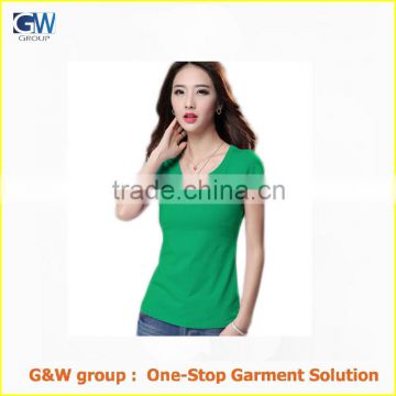 fashion design wholesale custom woman t-shirt