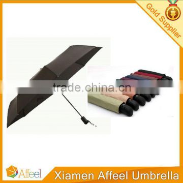 23inch black automatic foldable umbrella