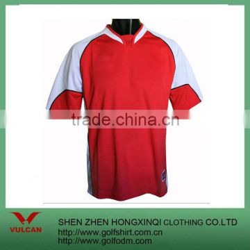 100% Polyester Mesh breathable Authentic Soccer Jersey