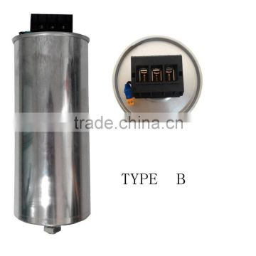 Low voltage Cylindrical shunt Self-healing Power Capacitor